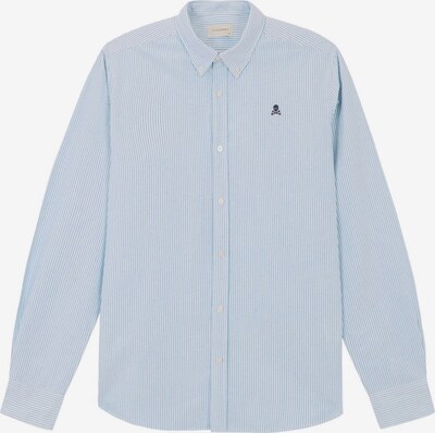 Marškiniai iš Scalpers, spalva – šviesiai mėlyna / balta, Prekių apžvalga