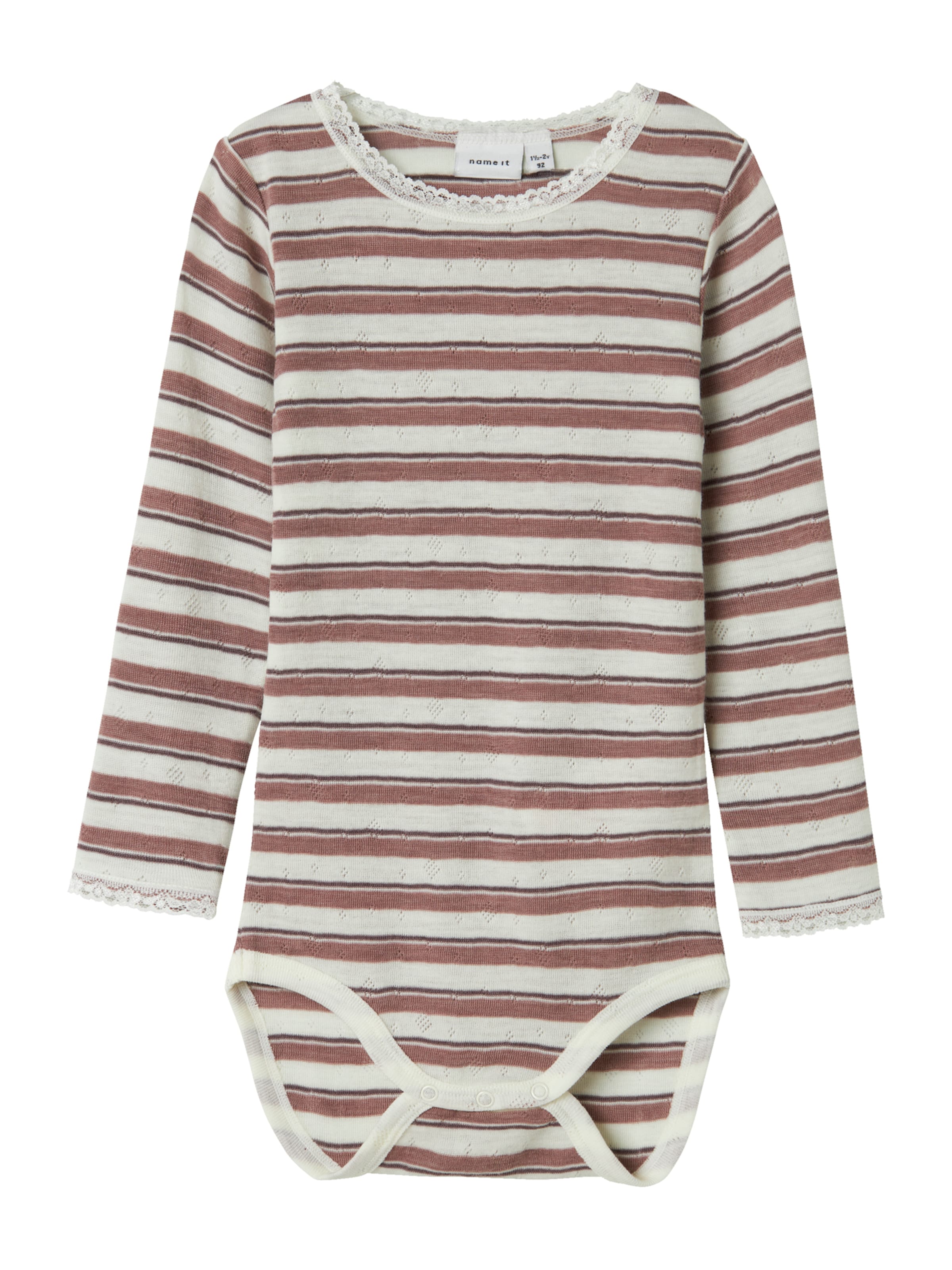 NAME IT Pajac/bodi 'NMFWang' | roza barva: sprednja stran