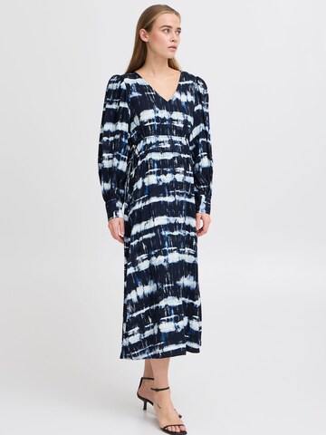 ICHI Kleid 'Variel' in Blau: Vorderseite