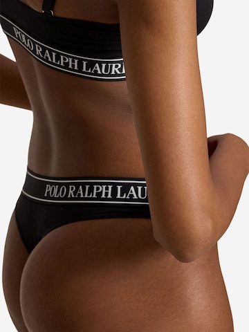 String ' Mid Rise - Polo Essentials ' Polo Ralph Lauren en noir