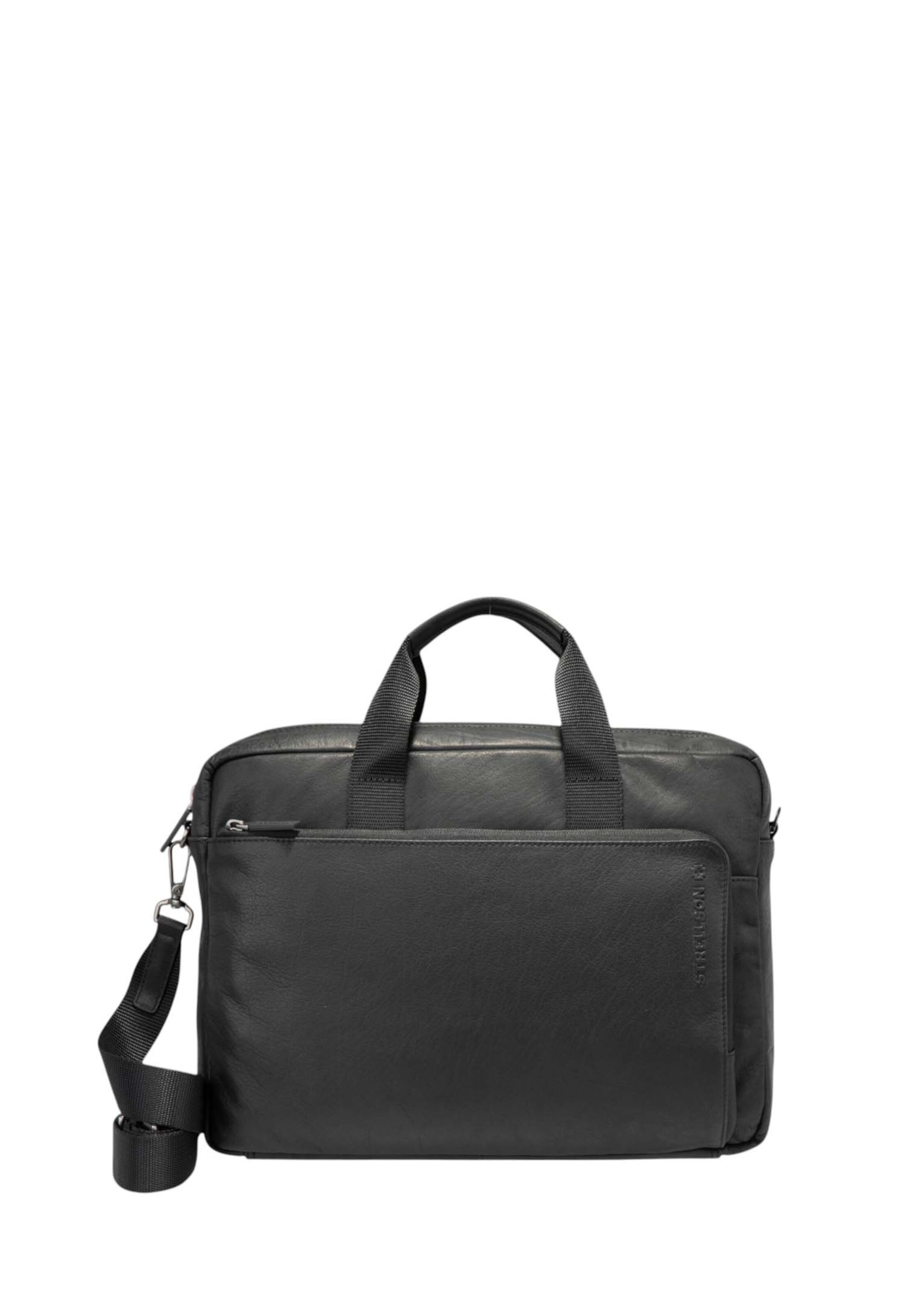 Porte-documents 'Clapton Charles' STRELLSON en noir : devant