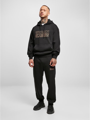 Urban Classics Sweat suit in Black: front