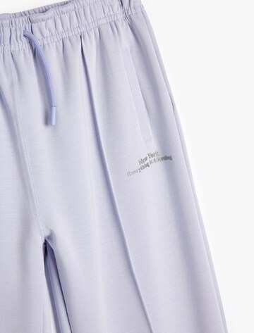 Koton Tapered Hose in Lila