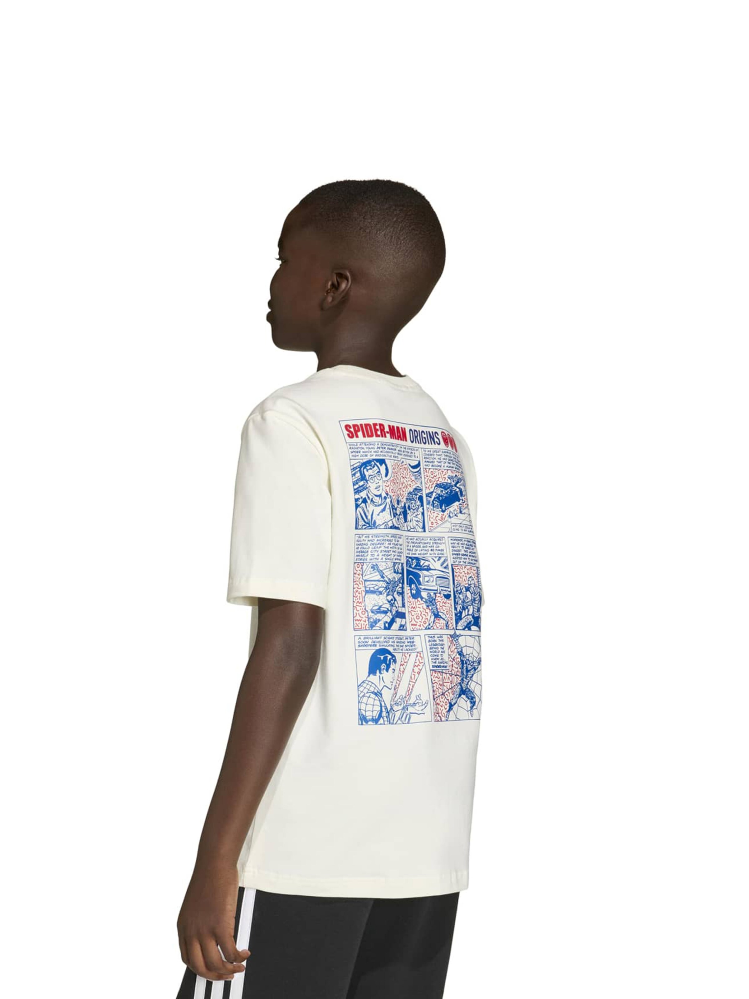 ADIDAS SPORTSWEAR Функциональная футболка 'MRVL SM' в Белый: спереди