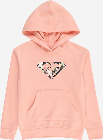 ROXY Sportief sweatshirt 'HAPPINESS FOREVER' in Oranje: voorkant