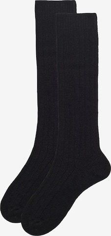 IUMAN Intimissimi Uomo Socks in Black: front