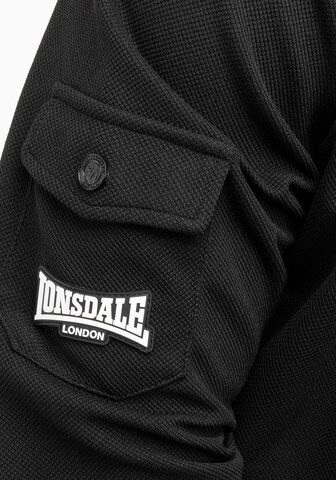 LONSDALE Jogginganzug in Schwarz