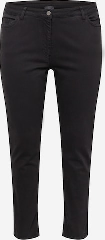 Persona by Marina Rinaldi Regular Pants 'RACCOLTA' in Black: front