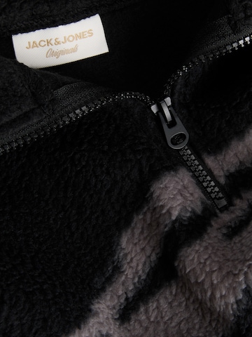 JACK & JONES Pulover 'JORSEBASTIAN' | črna barva