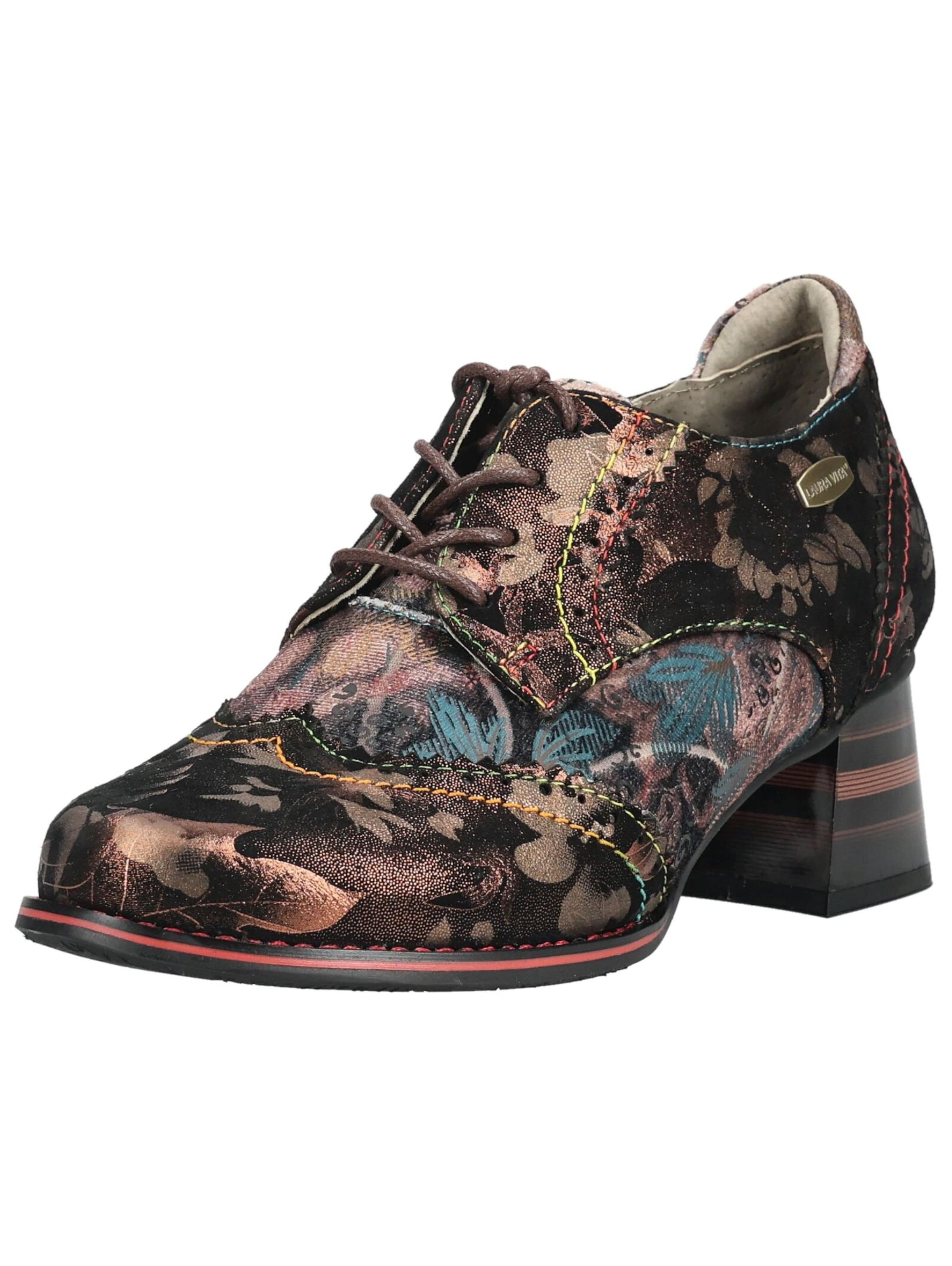 Laura Vita Schnürschuh in Bronze: Vorderseite