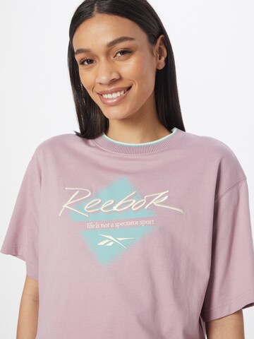 Reebok Sportshirt in Lila