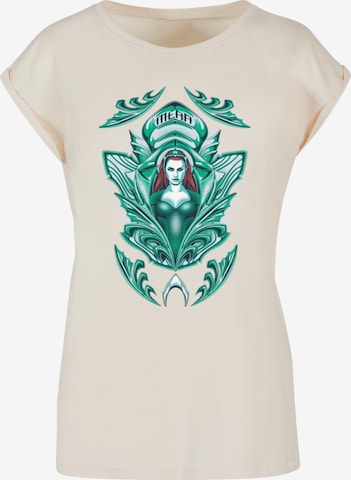 ABSOLUTE CULT Shirt 'Aquaman - Mera' in Beige: voorkant