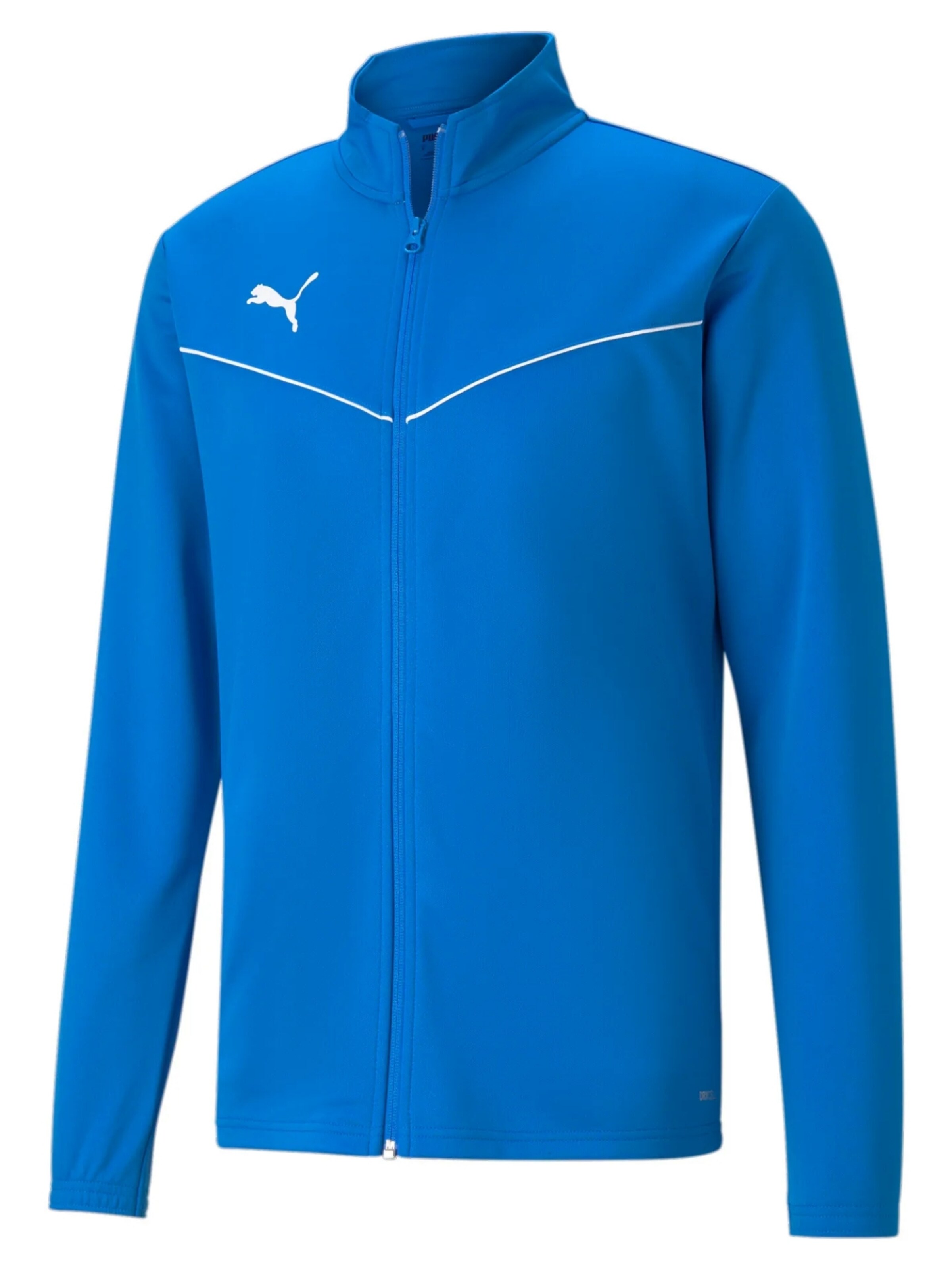 Jachetă de trening 'teamRISE' de la PUMA pe albastru: față