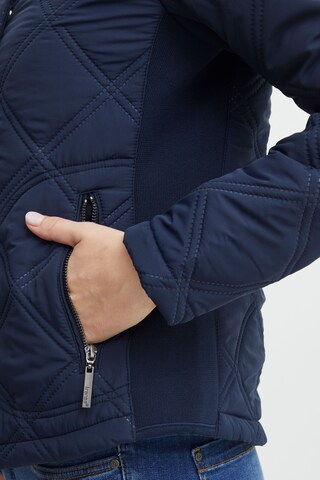 Fransa Between-Season Jacket 'FAY' in Blue