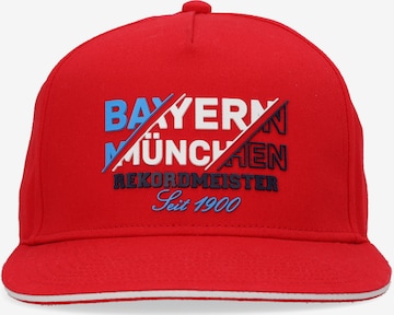 FC BAYERN MÜNCHEN Athletic Cap 'FC Bayern München' in Red: front