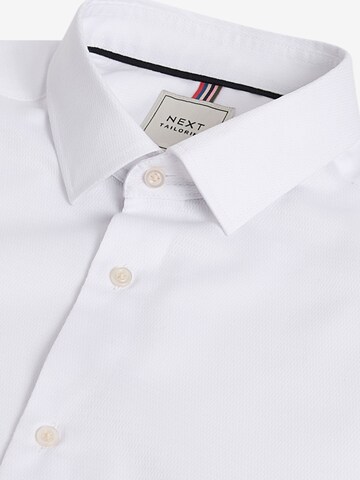Next Regular fit Button Up Shirt in Blue