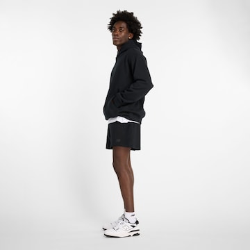 new balance - Loosefit Pantalón 'Athletics French Terry Short 5"' en negro