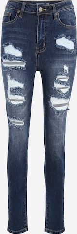 AÉROPOSTALE Skinny Jeans in Blue: front