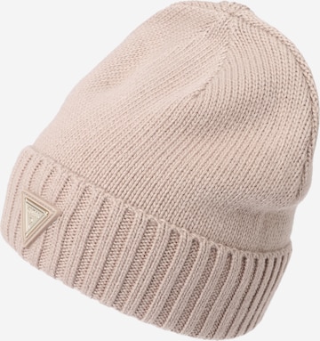 GUESS Шапка 'BEANIE SWEATER' в Серый: спереди