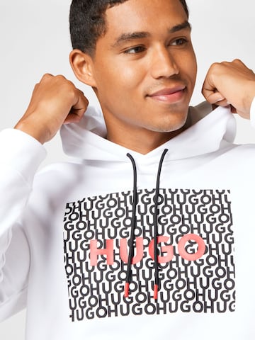 HUGO Red Sweatshirt 'Dreeman' in Wit