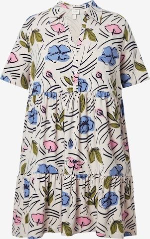 Ulla Popken Shirt in Beige: Vorderseite