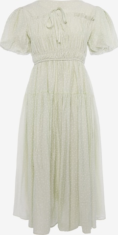 Usha - Vestido en verde: frente