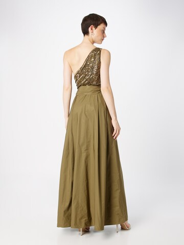 Lauren Ralph Lauren Suknia wieczorowa 'ZADORMIN' w kolorze zielony