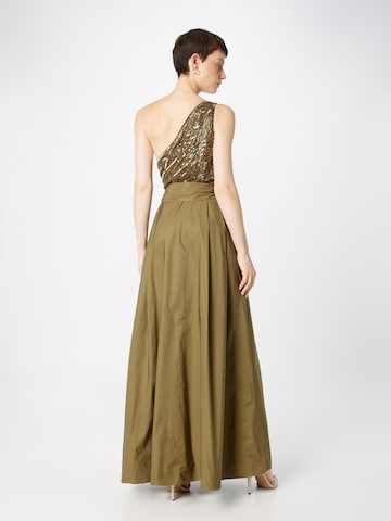 Lauren Ralph Lauren - Vestido de noche 'ZADORMIN' en verde