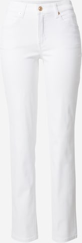 Jeans 'Melanie' di MAC in bianco: frontale