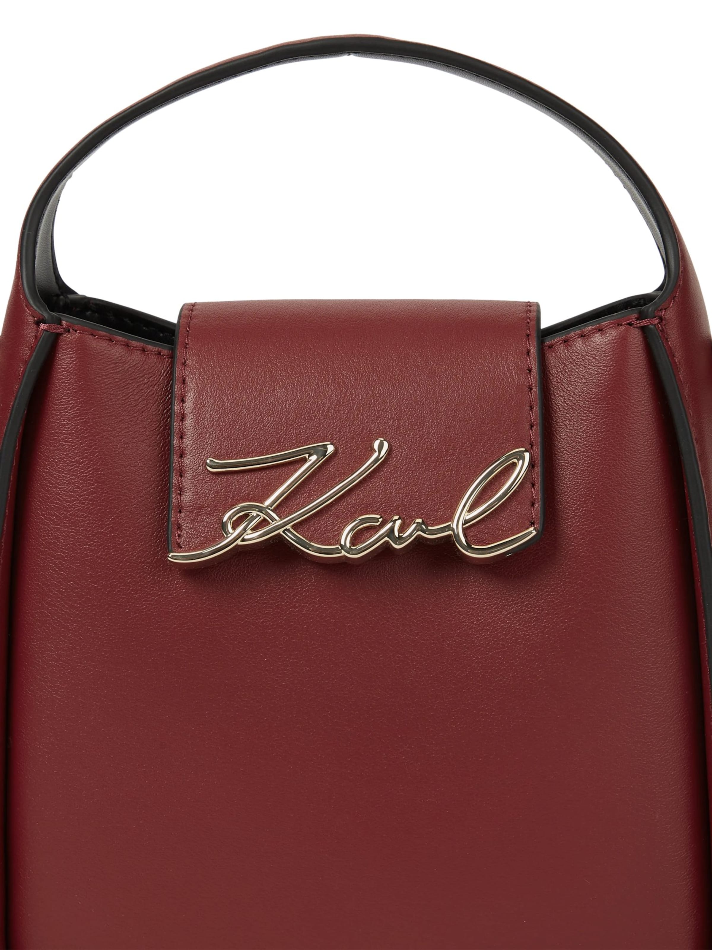 Karl Lagerfeld Handtasche in Rot