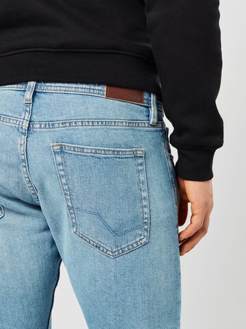 ESPRIT Slimfit Jeans i blå