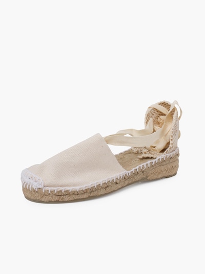 Pisamonas Sandalen in 25 in de kleur Ecru, Productweergave