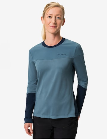 VAUDE Functioneel shirt 'Moab Pro' in Blauw: voorkant