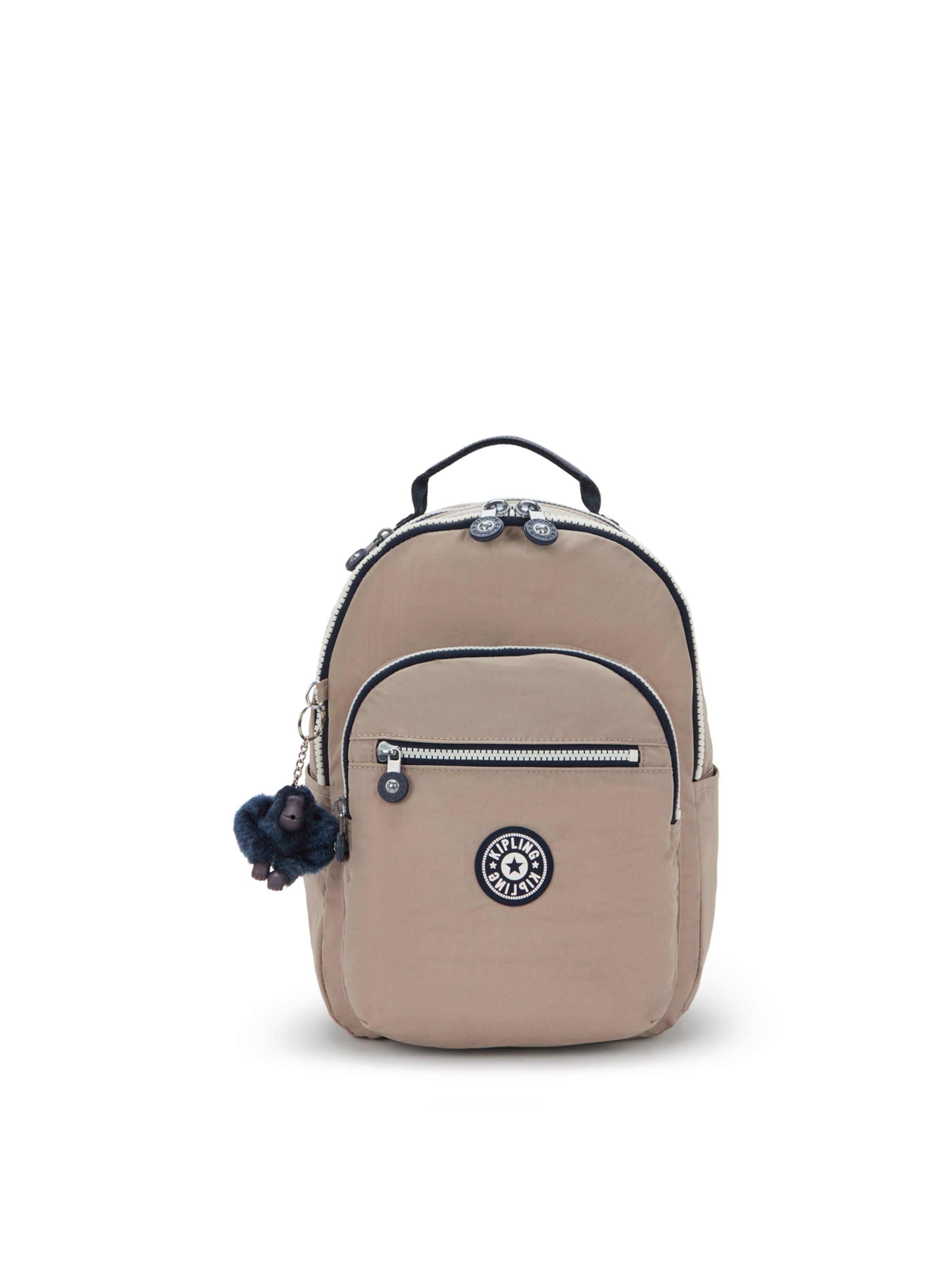 KIPLING Рюкзак 'Seoul S' в Серый: спереди