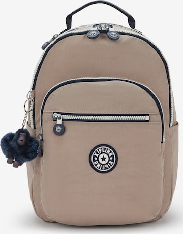 KIPLING Рюкзак 'Seoul S' в Серый: спереди