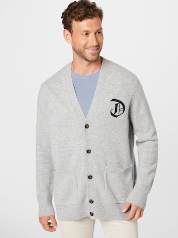 DIESEL Strickjacke 'CARY' in Grau: Vorderseite