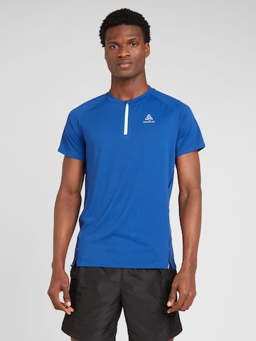ODLO - Camiseta funcional 'Axalp' en azul: frente