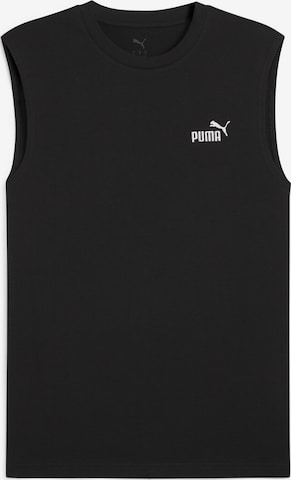 PUMA Top 'Essentials' in Schwarz: Vorderseite