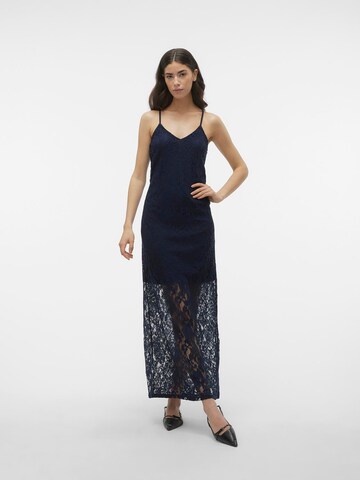 VERO MODA Jurk 'MILA' in Blauw: voorkant