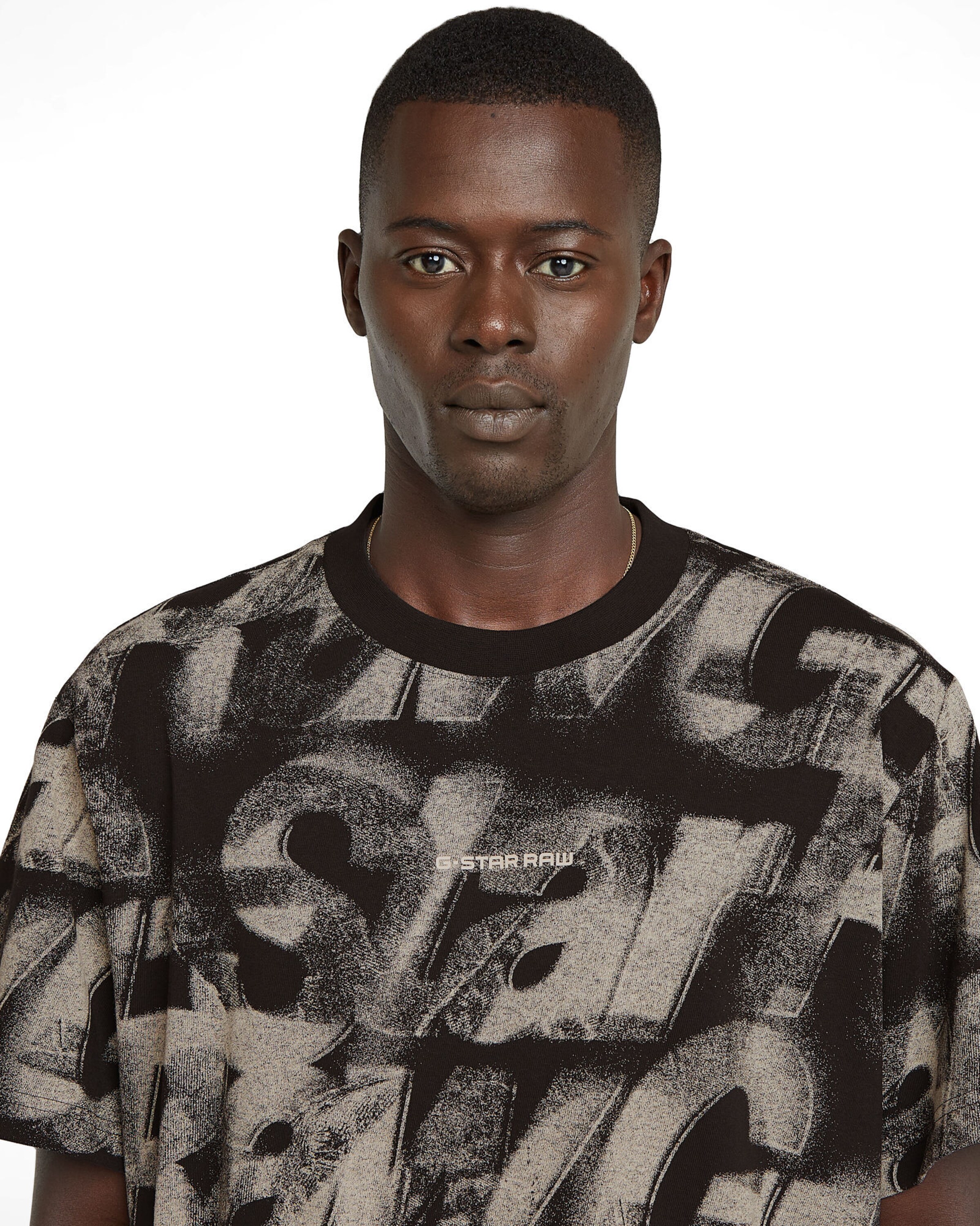 T-Shirt 'Letters' G-STAR en noir