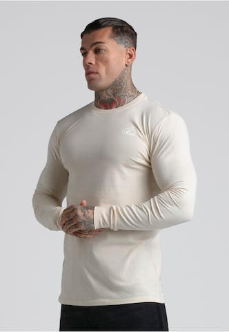 Maglietta 'Essentials' di SikSilk in beige