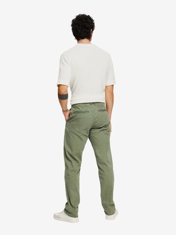 ESPRIT Regular Chino in Groen