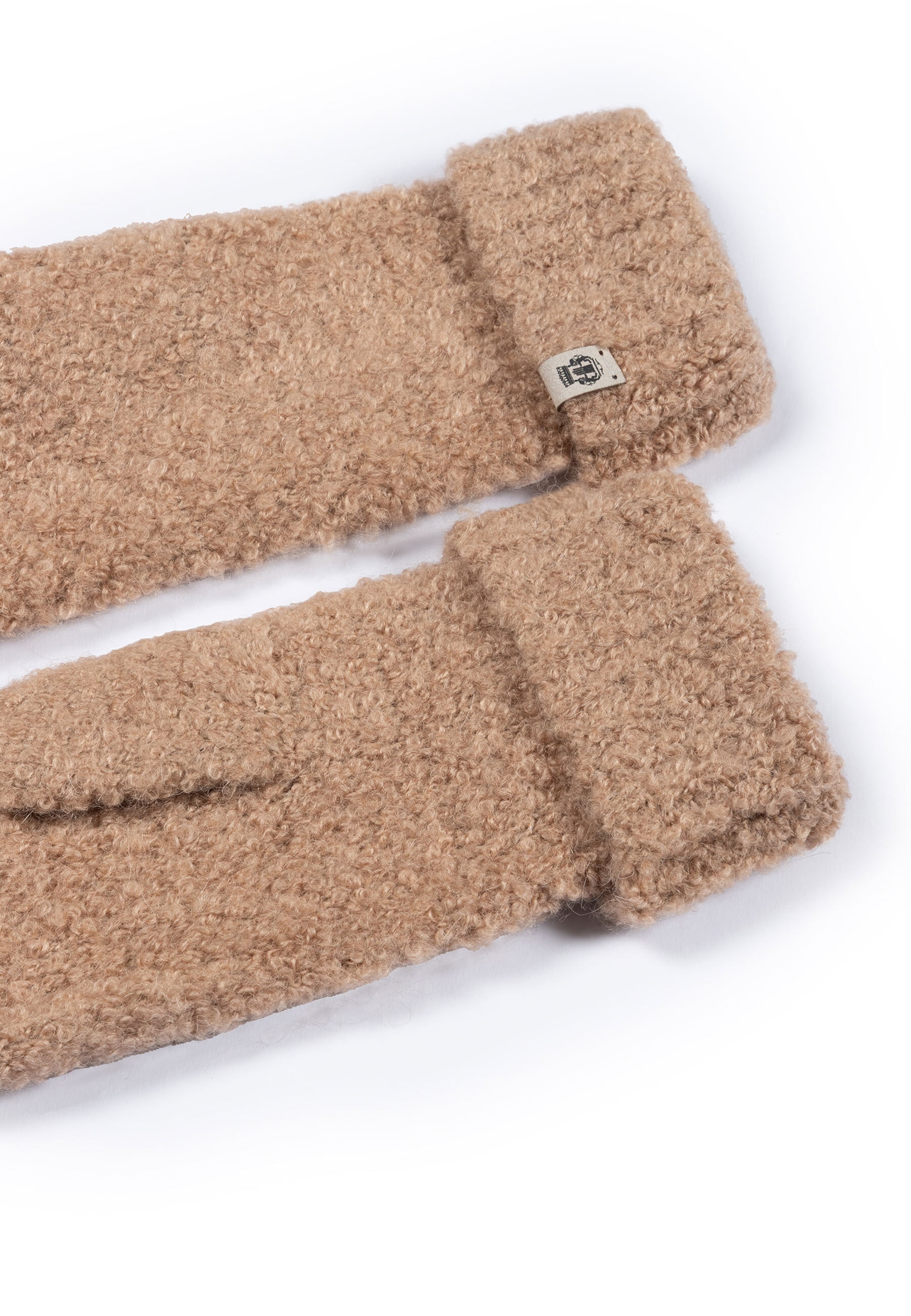 Roeckl Fäustlinge 'CLASSIC BOUCLÉ' in Beige