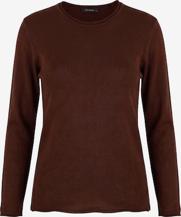 Pull-over Trendyol en marron : devant