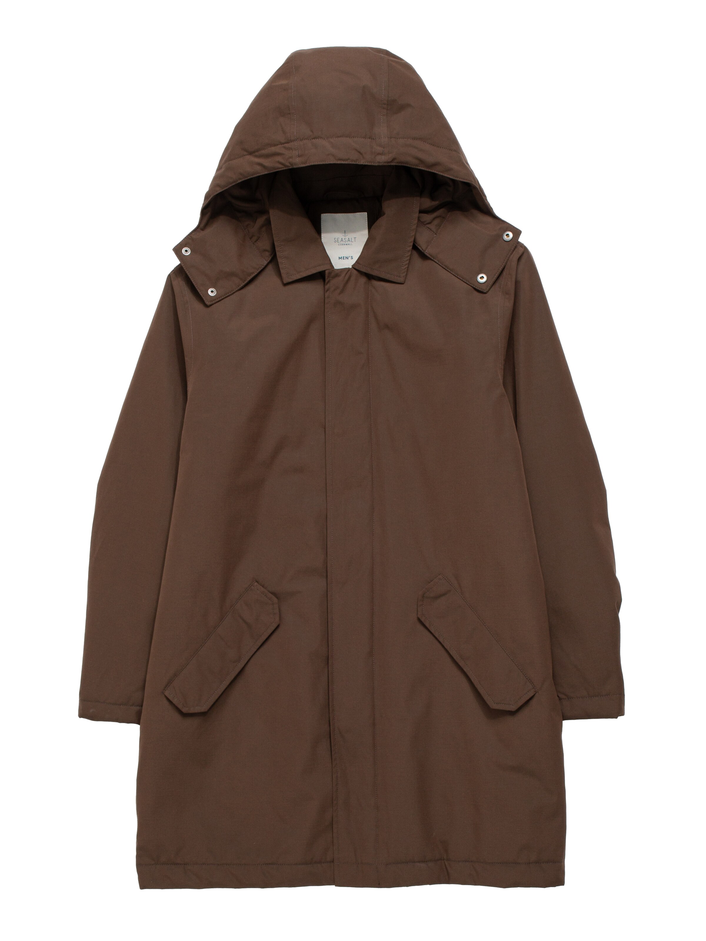 Cappotto di mezza stagione di Seasalt Cornwall in marrone: frontale
