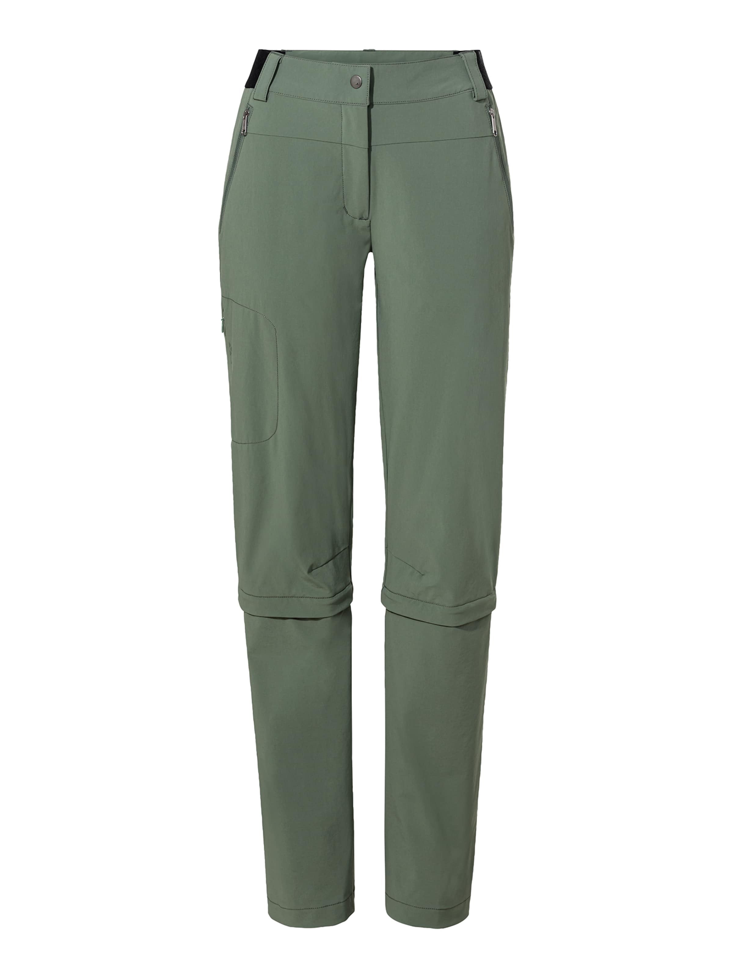 VAUDE Regular Outdoorhose 'Farley' in Grün: Vorderseite