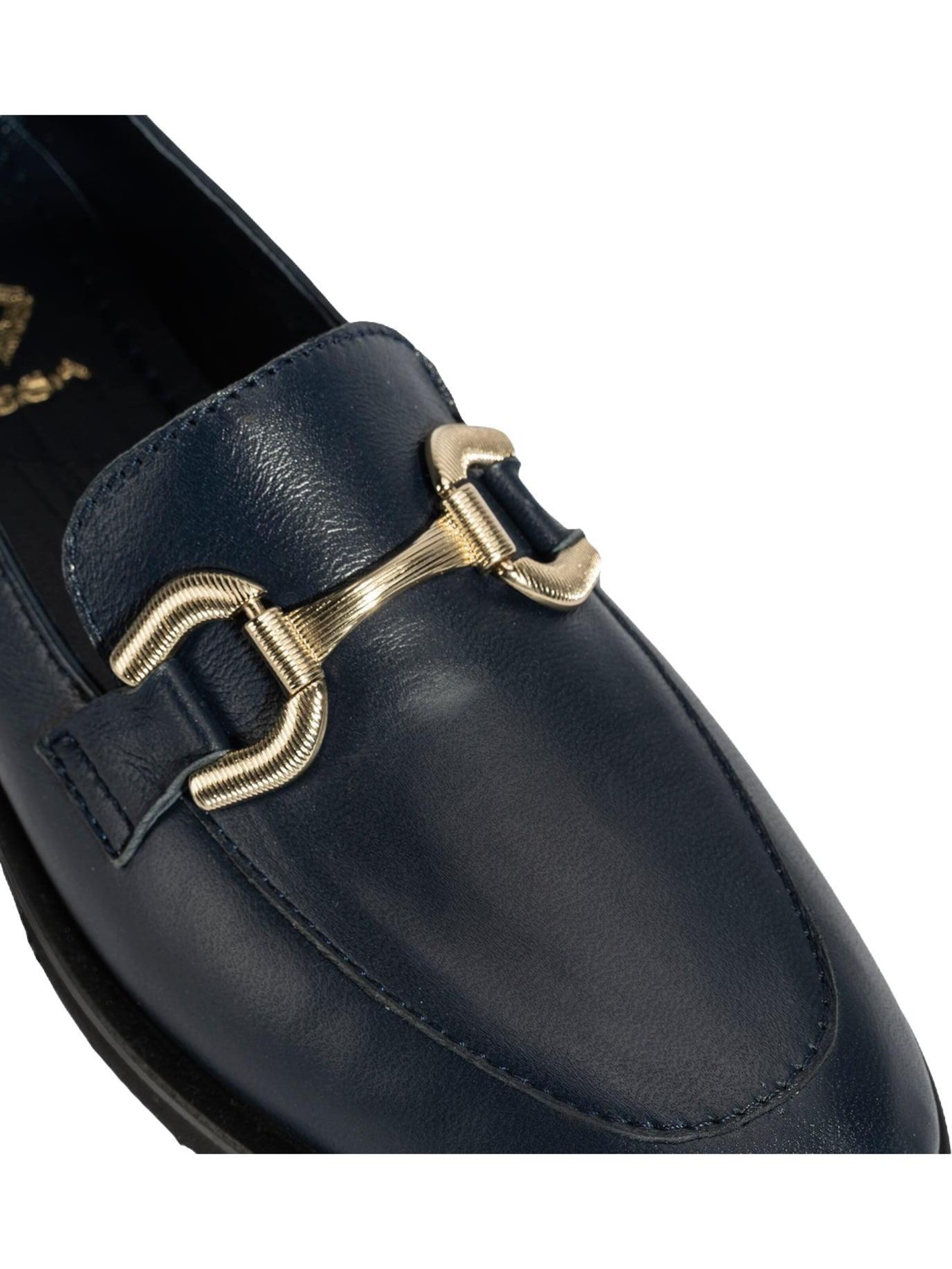 Mocassin Desa en bleu