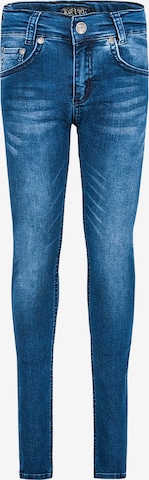 BLUE EFFECT Skinny Jeansy w kolorze niebieski: przód
