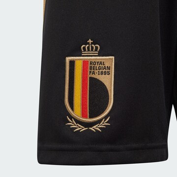 ADIDAS PERFORMANCE Regular Sports trousers 'Belgium 24 Home' in Black