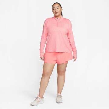 NIKE Regular Sporthose in Pink